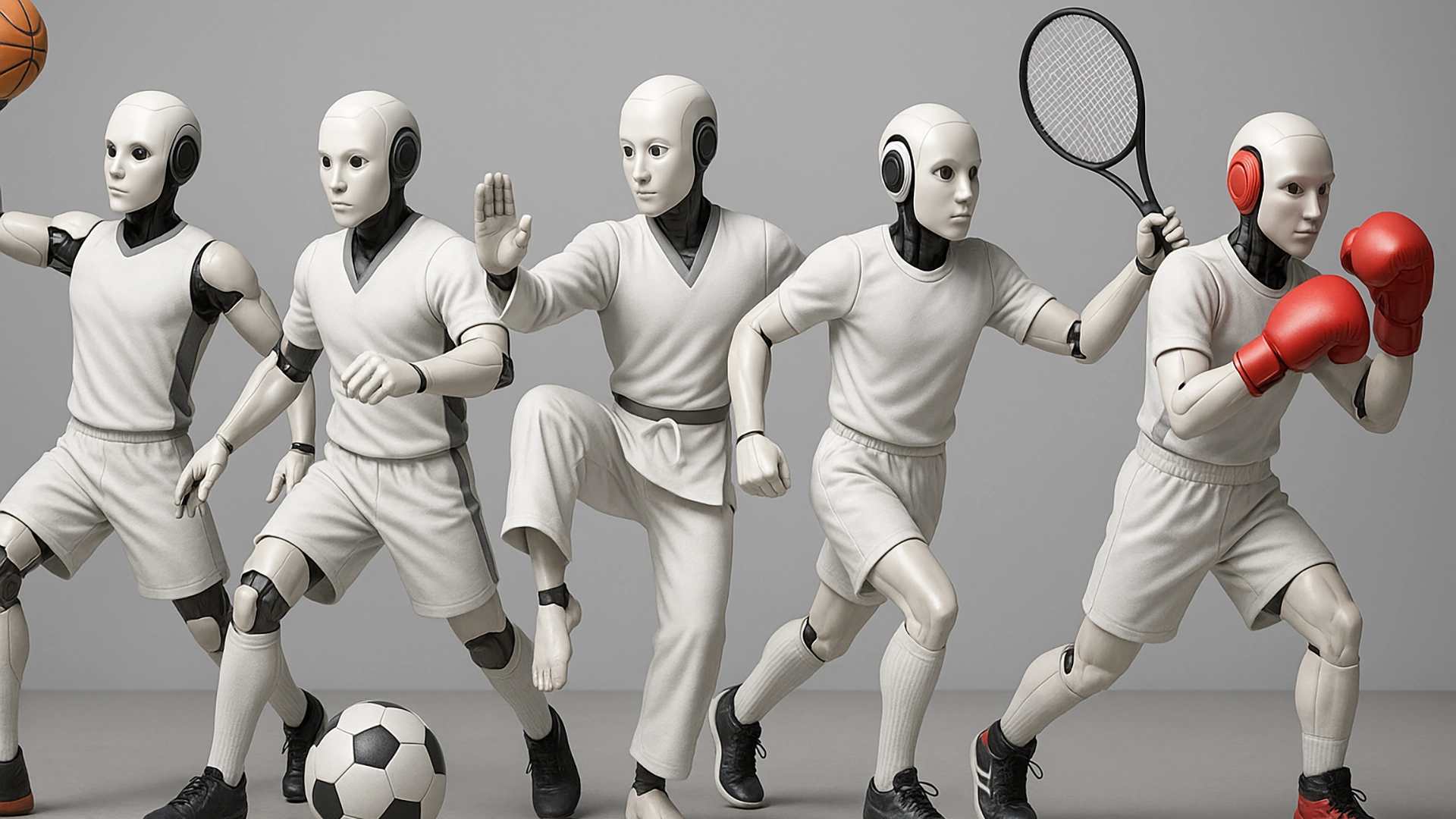 IA nello Sport&mdash;Robot vs. Atleti Umani